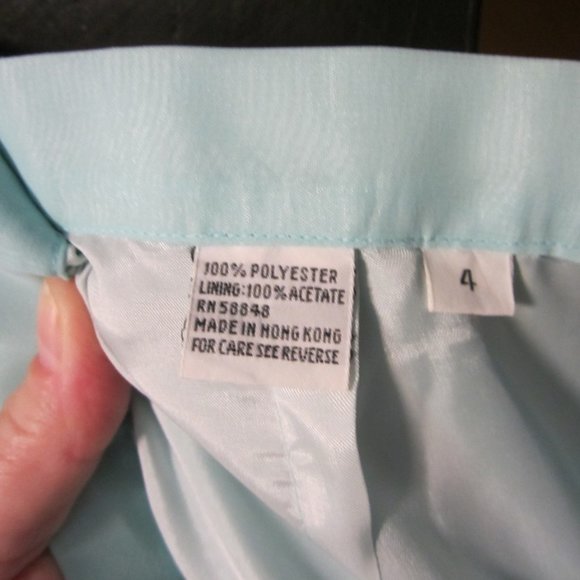 Vintage Richard Warren Silk Skirt Set - Picture 9 of 10